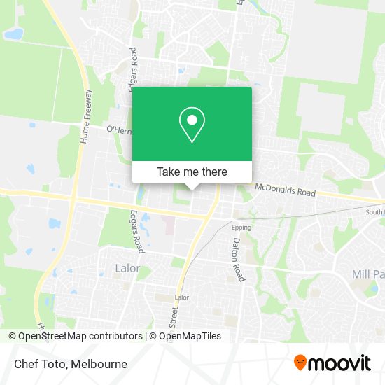 Chef Toto map