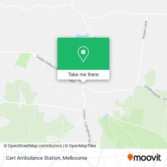 Cert Ambulance Station map