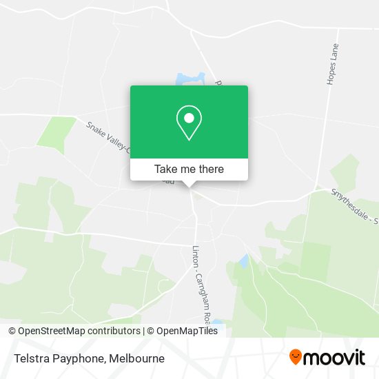 Telstra Payphone map