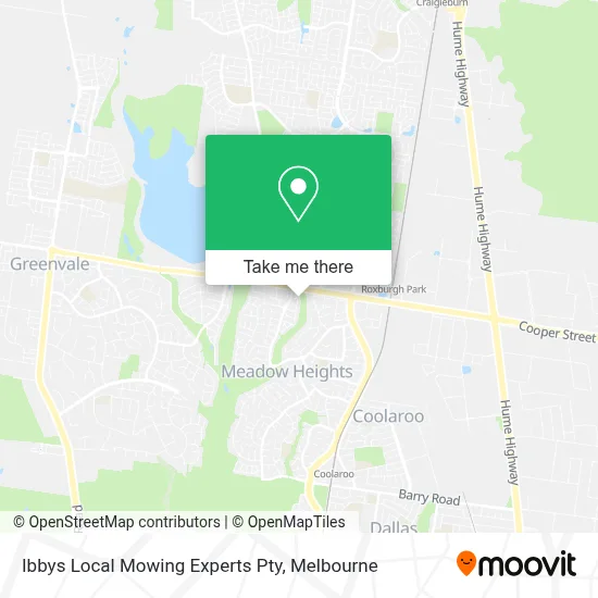 Mapa Ibbys Local Mowing Experts Pty