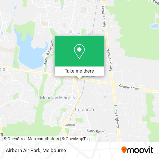 Airborn Air Park map