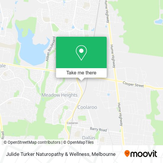Julide Turker Naturopathy & Wellness map