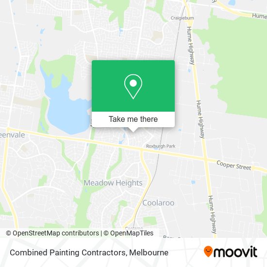 Combined Painting Contractors map