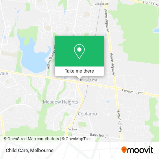 Child Care map