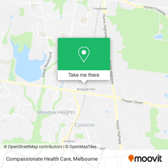Compassionate Health Care map
