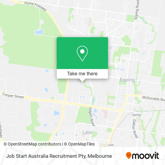 Job Start Australia Recruitment Pty map