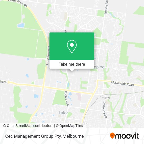 Cec Management Group Pty map