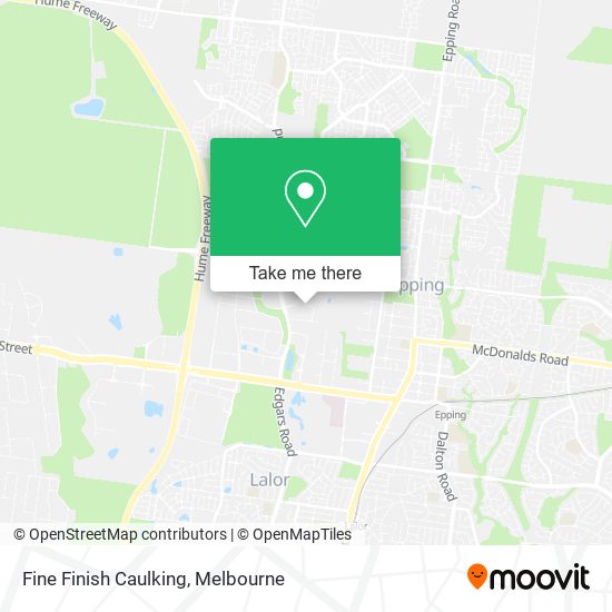 Fine Finish Caulking map