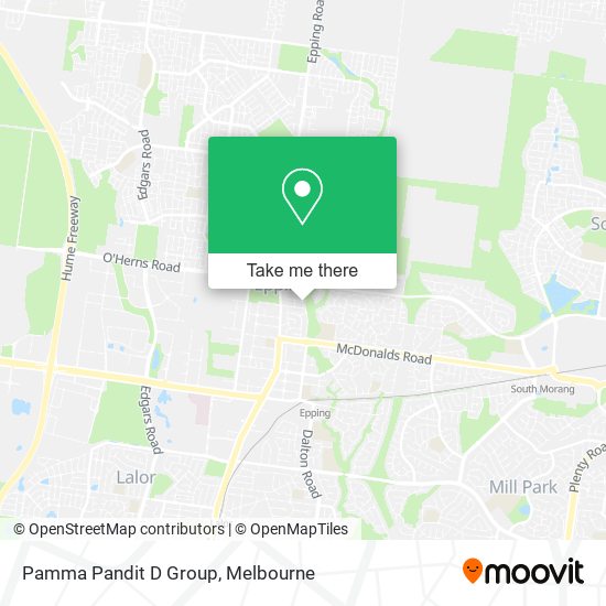 Pamma Pandit D Group map