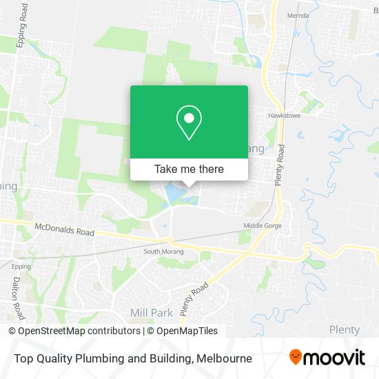 Mapa Top Quality Plumbing and Building