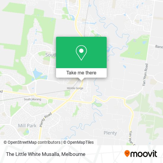 The Little White Musalla map