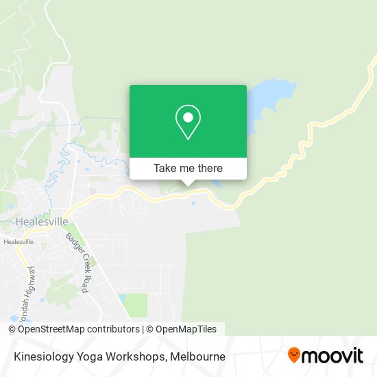 Kinesiology Yoga Workshops map