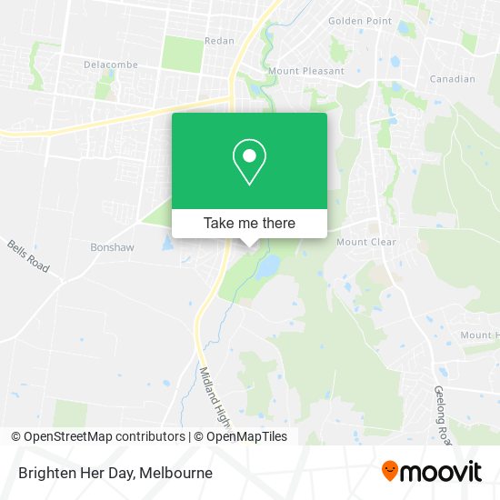 Brighten Her Day map