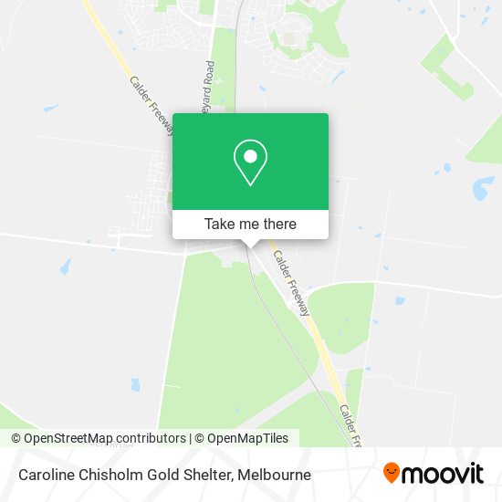 Caroline Chisholm Gold Shelter map