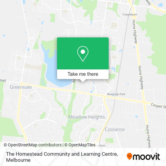 The Homestead Community and Learning Centre map