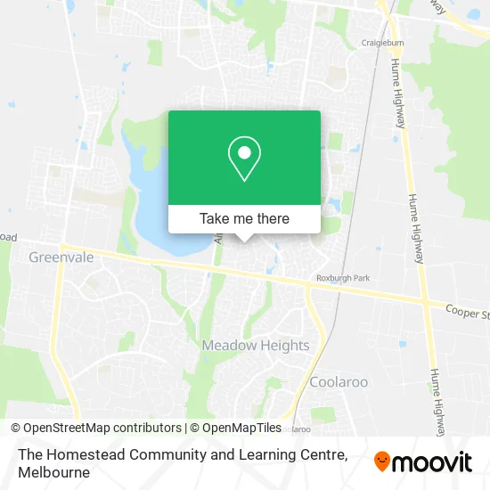 The Homestead Community and Learning Centre map