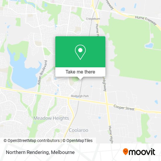 Northern Rendering map