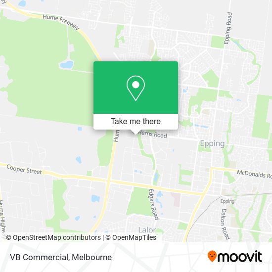 VB Commercial map