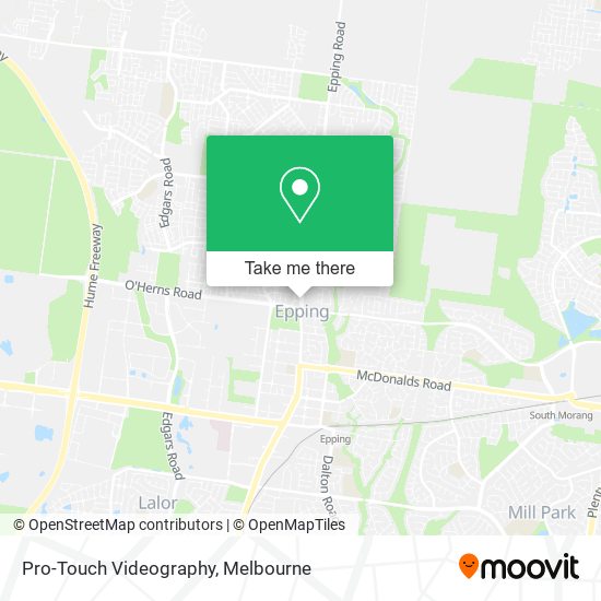 Pro-Touch Videography map
