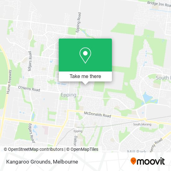 Kangaroo Grounds map