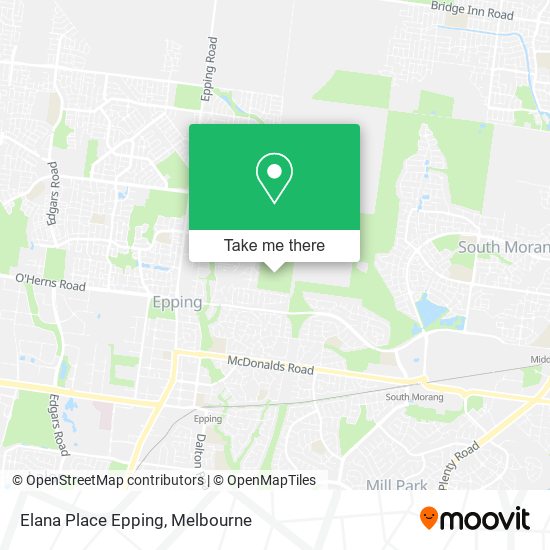 Elana Place Epping map