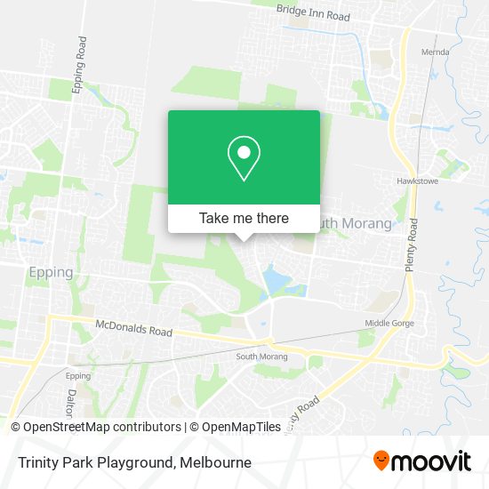 Trinity Park Playground map