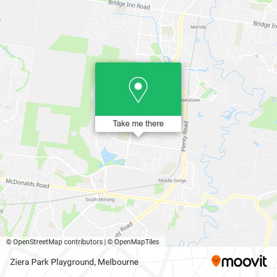 Ziera Park Playground map