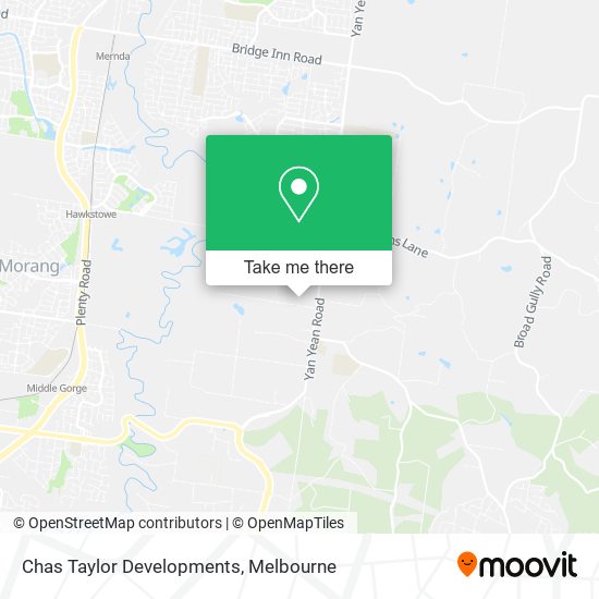 Chas Taylor Developments map