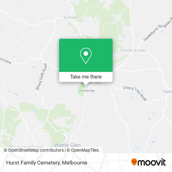 Hurst Family Cemetery map