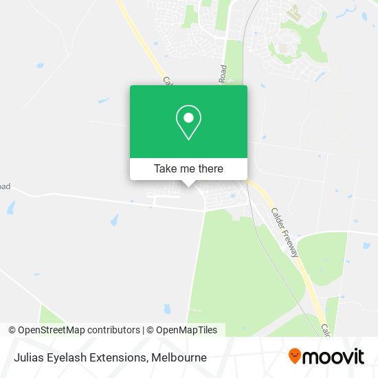 Julias Eyelash Extensions map