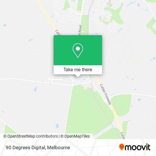 90 Degrees Digital map