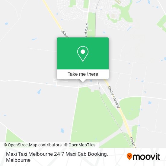 Maxi Taxi Melbourne 24 7 Maxi Cab Booking map