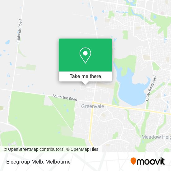 Elecgroup Melb map