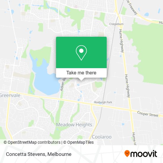 Concetta Stevens map