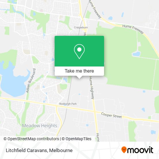 Litchfield Caravans map