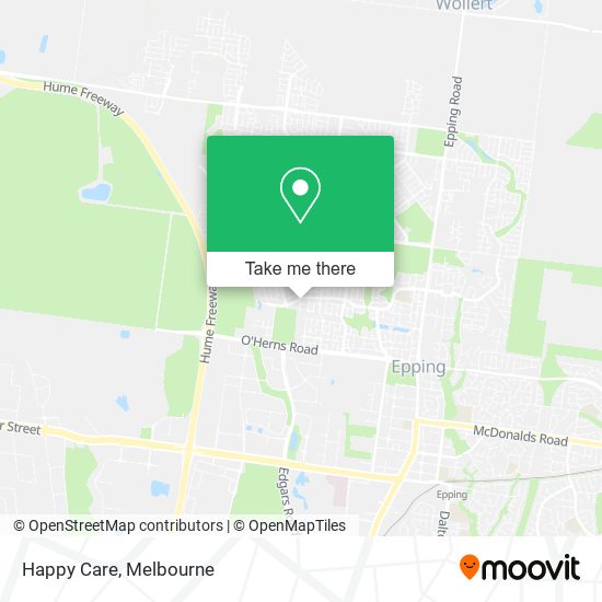 Happy Care map