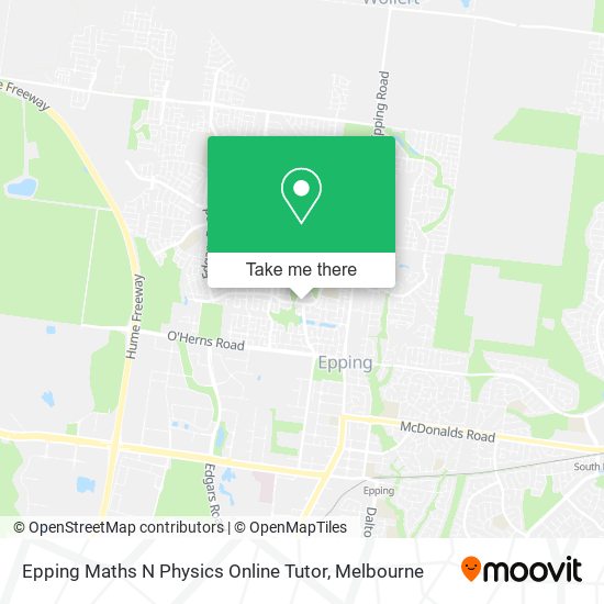 Mapa Epping Maths N Physics Online Tutor