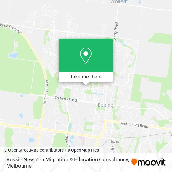 Aussie New Zea Migration & Education Consultancy map