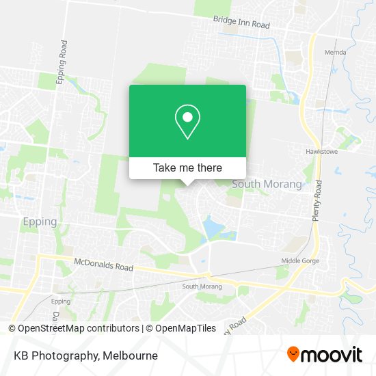 KB Photography map