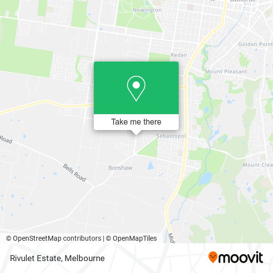 Rivulet Estate map