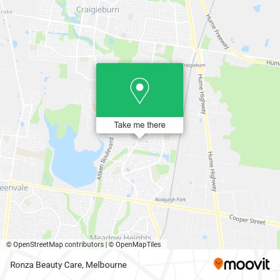 Ronza Beauty Care map
