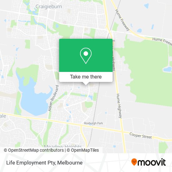 Life Employment Pty map