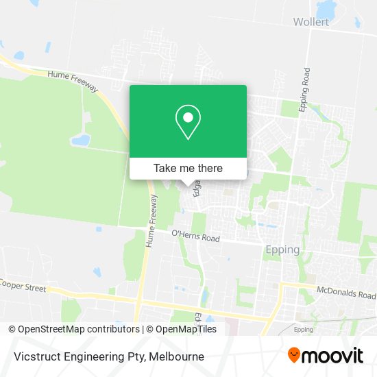 Vicstruct Engineering Pty map