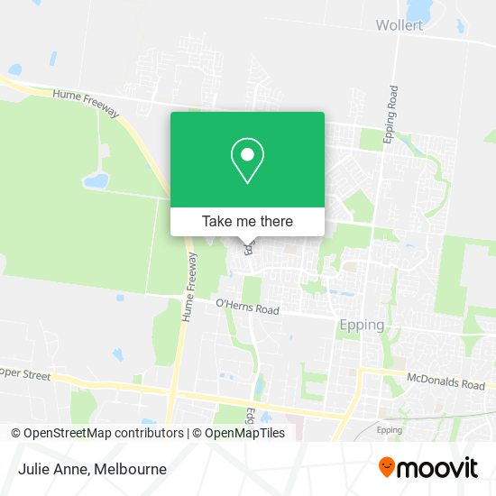Julie Anne map