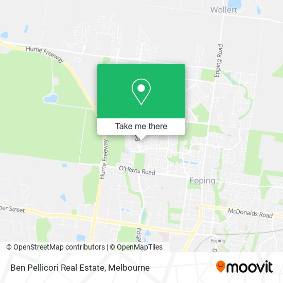 Ben Pellicori Real Estate map