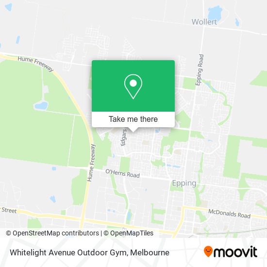 Mapa Whitelight Avenue Outdoor Gym