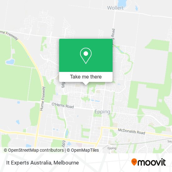 It Experts Australia map