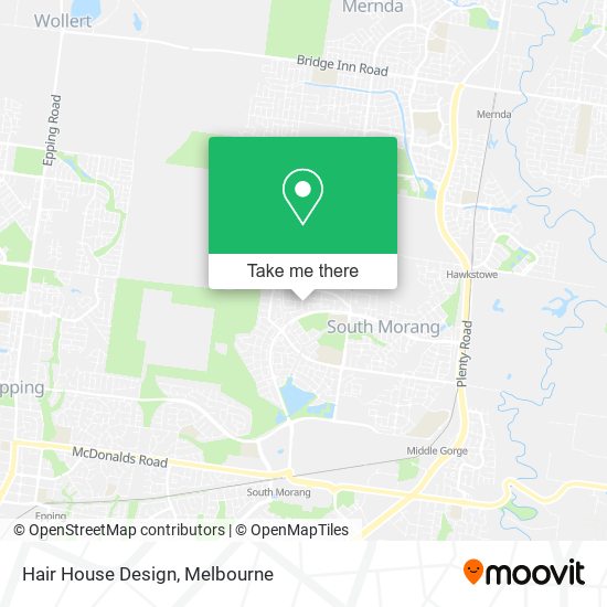 Hair House Design map