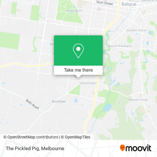 The Pickled Pig map