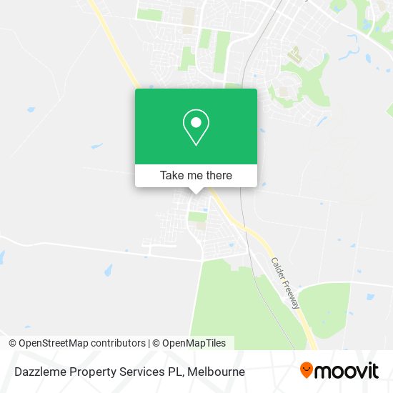 Dazzleme Property Services PL map